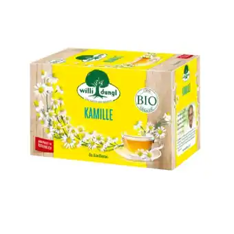 MPreis Willi dungl bio tee versch. sorten mpreis 20 beutel 1 packung Angebot