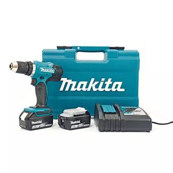 Hellweg Makita akku-schlagbohrschrauber „dhp453rfe“ 656160 hellweg 1 set Angebot