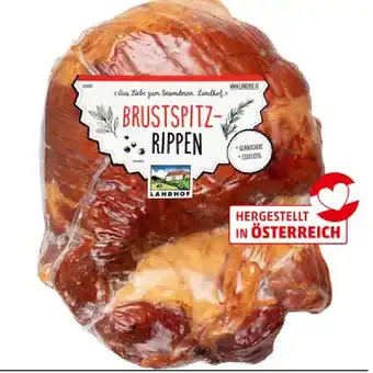 PENNY Landhof brustspitzrippen penny 1 kilogramm Angebot