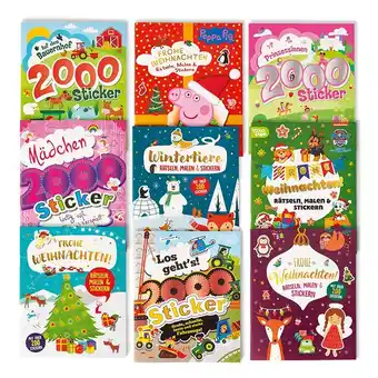 Hofer Rätsel-/stickerbuch weihnachten hofer 1 stück Angebot