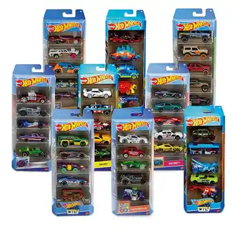 Hofer Hot wheels geschenkset hofer 5 stück 1 set Angebot