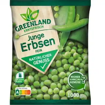 PENNY Greenland junge erbsen penny 1 kilogramm 1 packung Angebot