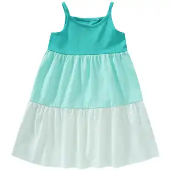 Ernsting's family Mädchen kleid mit blockstreifen Angebot