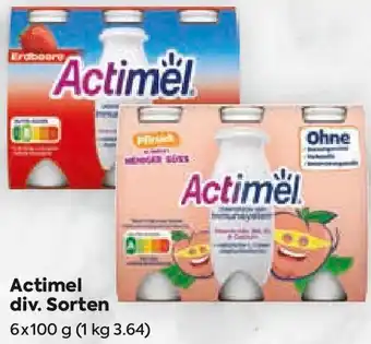 Billa Actimel div. Sorten Angebot