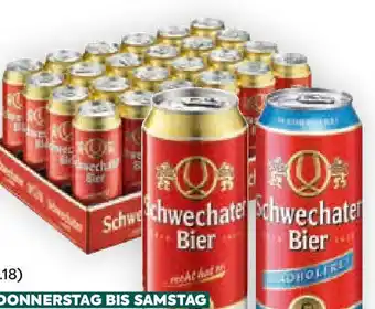 Billa Schwechater Bier od. 0,0% Angebot