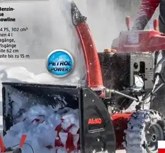 Bauhaus Premium benzin-schneefräse 620e iii snowline Angebot