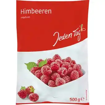 MPreis Jeden tag himbeeren mpreis 500 gramm 1 packung Angebot