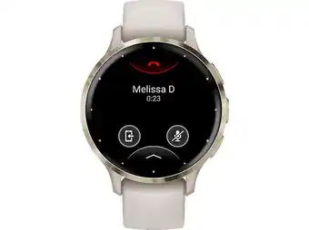 Media Markt Garmin smartwatch venu 3s 41mm, elfenbein/softgold (010-02785-04) Angebot