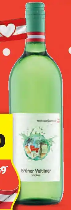 Hofer GRÜNER VELTLINER Angebot