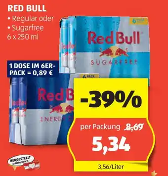 Hofer RED BULL Angebot