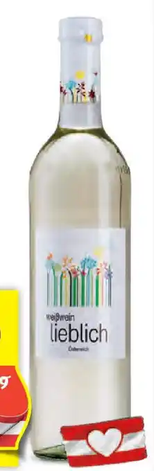 Hofer WEISSWEIN Angebot