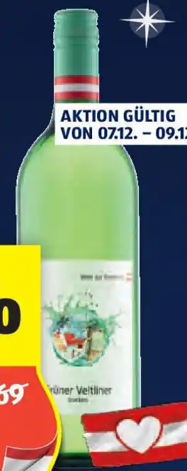 Hofer GRÜNER VELTLINER Angebot
