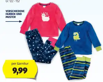 Hofer LILY & DAN KINDER-FLEECE-PYJAMA Angebot