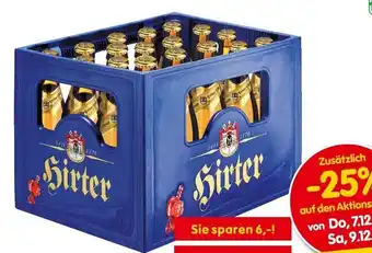 Interspar Hirter Privat Pils Angebot