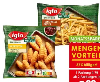 Interspar Iglo Kartoffelprodukte Angebot