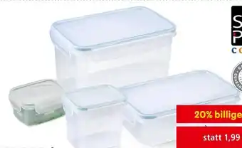 Interspar SIMPEX Color Click & Close Frischhaltedosen Angebot