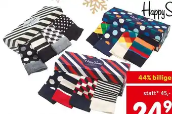 Interspar Happy Socks Erwachsenen-Socken 4er-Packung Angebot