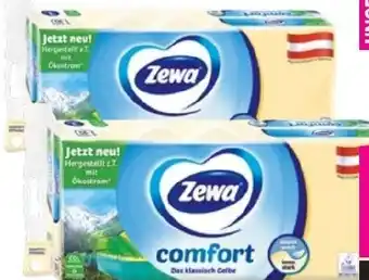 Sutterlüty Zewa Comfort Toilettenpapier 9 Rollen/ 10 Rollen Angebot