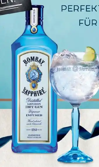 Sutterlüty Bombay Sapphire London Dry Gin, Bramble oder Citron Pressé 0,7 Liter Angebot