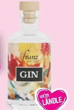 Sutterlüty Franz von Durst Gin 0,5 Liter Angebot
