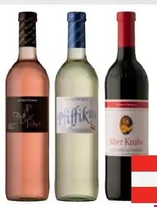 Sutterlüty Lenz Moser Pfiffikus, Féte Rosé oder Alter Knabe 0,75 Liter Angebot