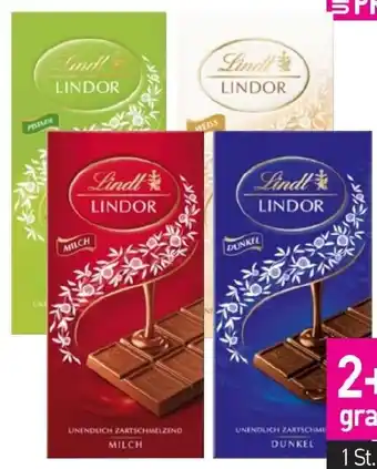 Sutterlüty Lindt Lindor Schokolade 100g Angebot