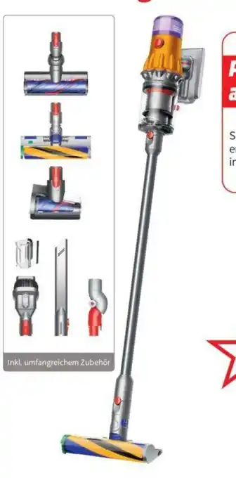 Media Markt V12 Detect Slim Absolute Akku-Handstaubsauger Angebot
