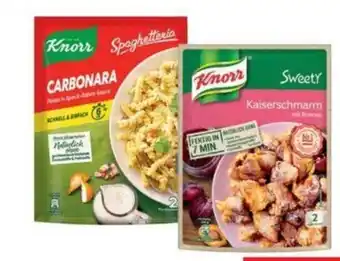 Nah&Frisch Knorr Spaghetteria, Sweety oder Asia Angebot