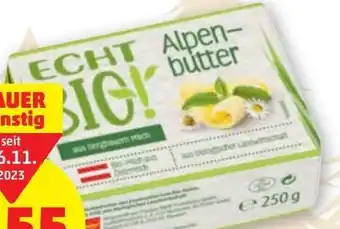 PENNY ALPENBUTTER Angebot