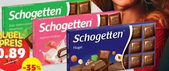PENNY SCHOGETTEN SCHOKOLADE Angebot