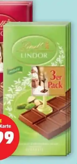 PENNY LINDT LINDOR TAFEL Angebot