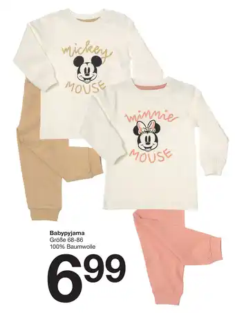Zeeman Babypyjama Angebot
