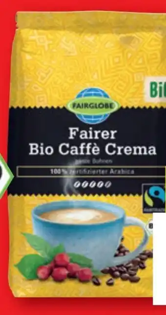 Lidl Bio fairtrade caffe crema Angebot