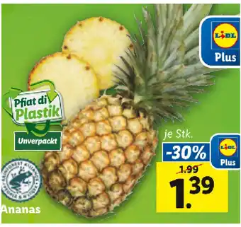 Lidl Ananas lidl 1 stück Angebot