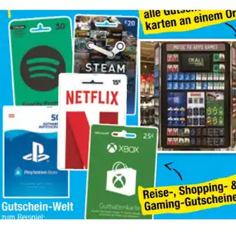 Maximarkt Gaming gutscheinkarten versch. sorten maximarkt 1 stück Angebot