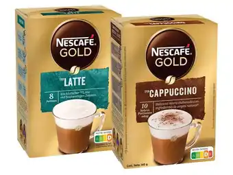 Lidl Nescafe cappuccino versch. sorten lidl 1 packung Angebot
