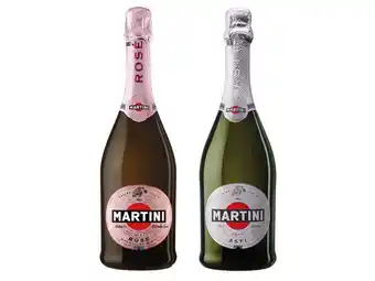 Lidl Martini asti oder sekt rosé lidl 0.75 liter 1 flasche Angebot