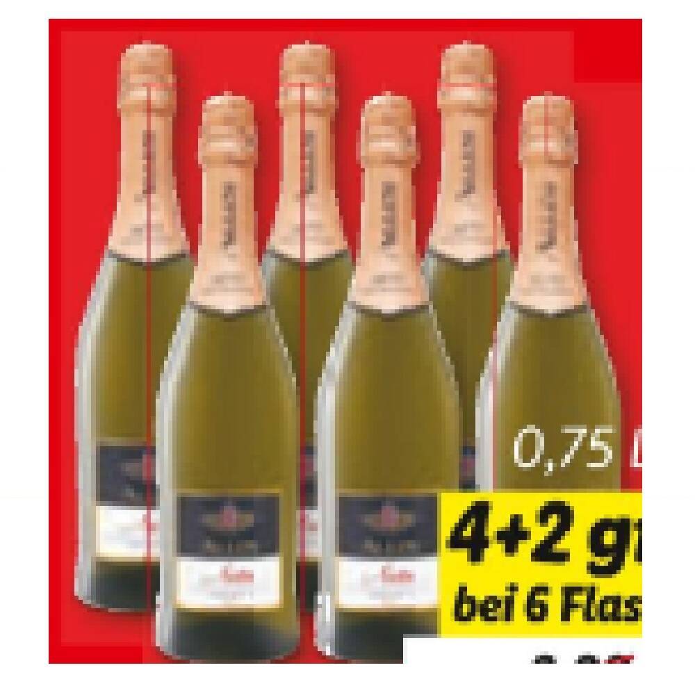 Allini asti spumante lidl 0.75 liter 1 flasche Angebot bei Lidl