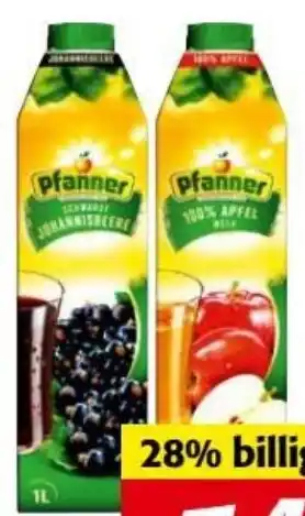 Nah&Frisch Pfanner Fruchtsäfte oder Nektare Angebot