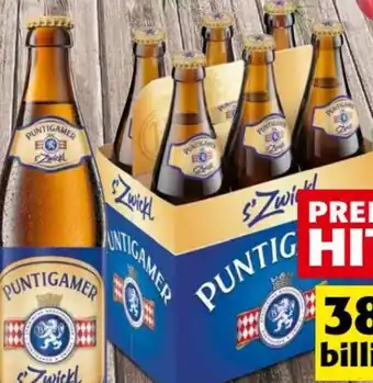Nah&Frisch Puntigamer Zwickl Angebot