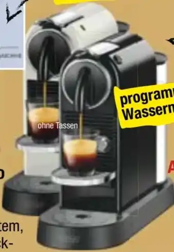 Maximarkt Nespresso citiz Angebot