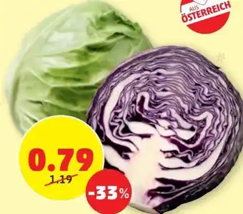 PENNY Rotkraut Angebot
