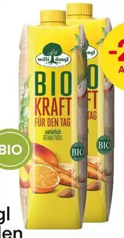 MPreis Willi Dungl Kraft für den Tag BIO Angebot