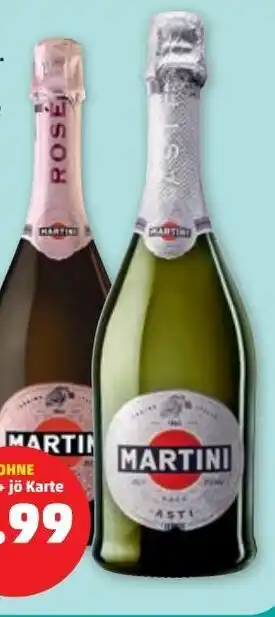 PENNY MARTINI ASTI SPUMANTE od. SPARKLING ROSÉ Angebot
