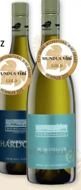 PENNY DIE WEINMACHER CHARDONNAY, GELBER MUSKATELLER, WEINVIERTLER DAC, od. WIENER GEMISCHTER SATZ Angebot