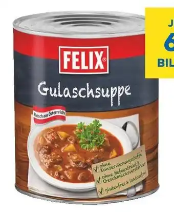 T&G Felix Gulaschsuppe 2.9kg Angebot