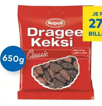 T&G Napoli Dragee Keksi Classic 650g Angebot