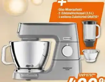 Expert KENWOOD KÜCHENMASCHINE KVC85.124SI TITANIUM CHEF BAKER Angebot