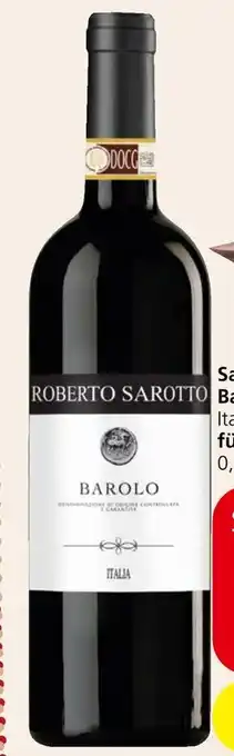 Spar Sarotto Barolo DOCG Angebot