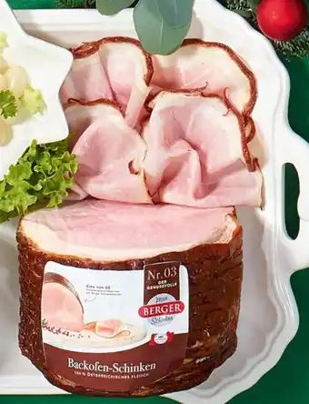 Spar Berger Backofenschinken aus Österreich Angebot